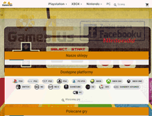Tablet Screenshot of games4us.pl